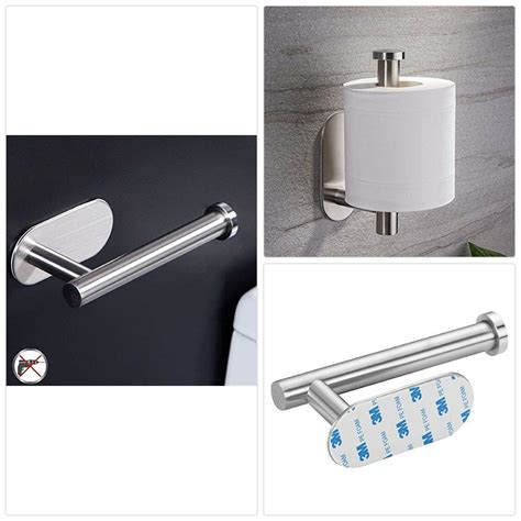 Toilet Roll Holder Self Adhesive 3m Toilet Paper Holder For Bathroom