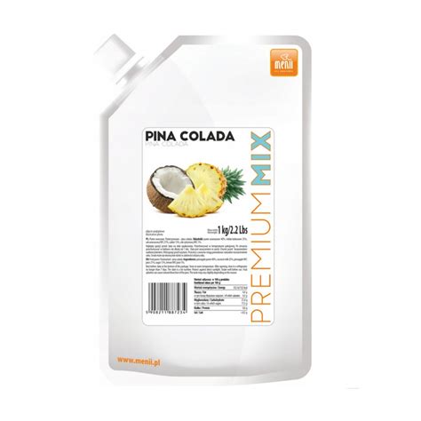 Menii Puree Pina Colada 1 Kg Damix Wszystko Dla Gastronomii