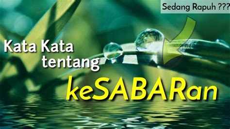 Kata Kata Sabar Untuk Diri Sendiri Kata Kata Untuk Diri Sendiri