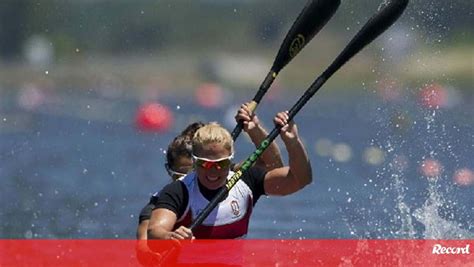 Joana Vasconcelos E Teresa Portela Na Final De K2 500 Dos Europeu