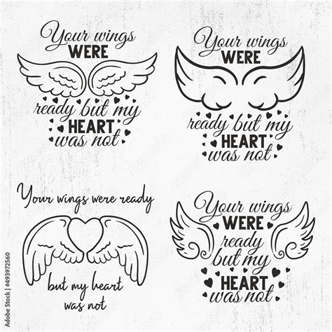 Memorial Svg Bundle In Loving Memory Svg Angel Wings Svg Etsy Uk The