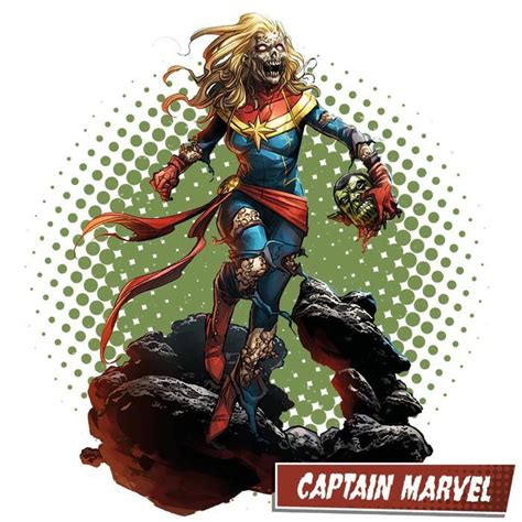 Zombie Captain Marvel : r/Marvel_Zombies