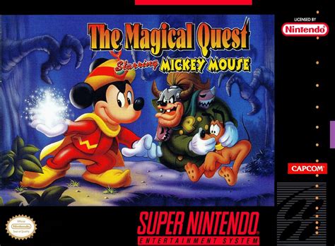 Magical Quest Starring Mickey Mouse Snes Super Nintendo