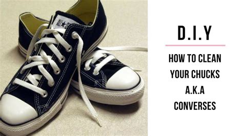 How To Clean Black Converse All Stars Shoe Effect