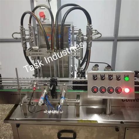 Automatic 4 Head Liquid Filling Machine At Rs 230000 Automatic Liquid