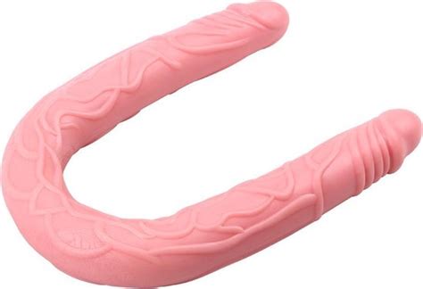 Grote Double Dildo Chisa Hi Basic Jelly Dong Pink 20 Inch 50 Cm CN