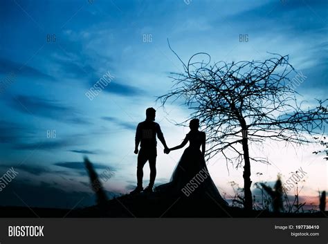 Couple Silhouettes Image And Photo Free Trial Bigstock