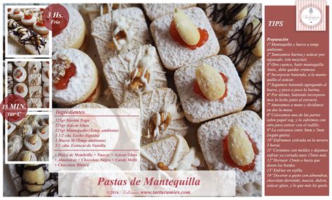 Receta Pastas De Mantequilla Tarturumies