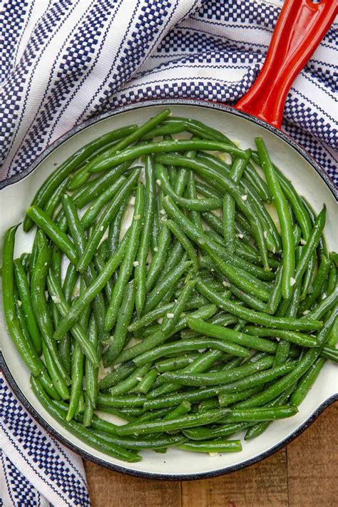 Sautéed Green Beans Dinner Then Dessert