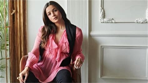 Pregnant Alia Bhatt Wore Rs 3 Lakh Pink Ruffle Dress With Pants And Waistcoat For Brahmastra