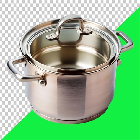Premium Psd Open Cooking Pot On Transparent Background