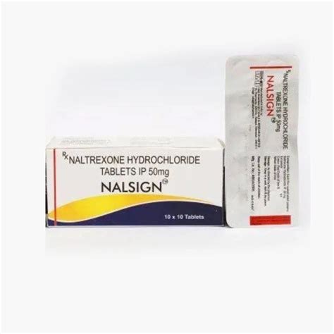 Nalsign Naltrexone Tablet At Rs Stripe Byramji Town Nagpur Id