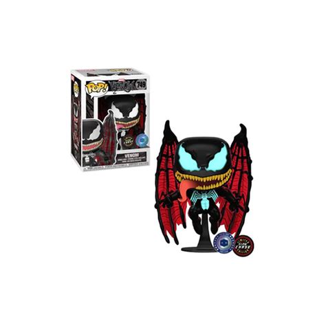 Funko Pop Marvel Venom Bobble Head Pop In A Box GITD Chase Exclusive