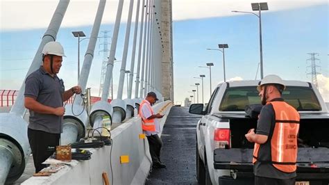 Realizarán pruebas finales de carga estática y dinámica del puente