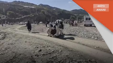 Gempa Afghanistan Maut Cedera Angka Kematian Dijangka