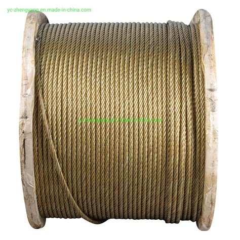 8X19s FC 10mm Elevator Steel Wire Rope 8X19W FC And Ungalvanized