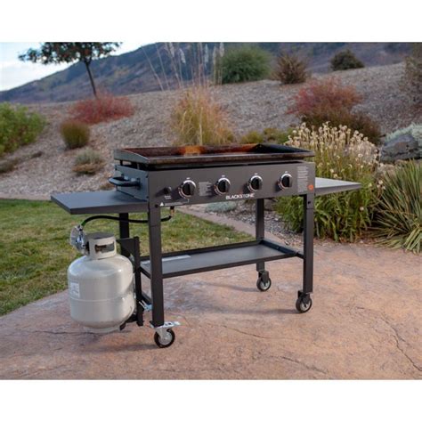 Blackstone 36 4 Burner Propane Gas Griddle Cooking Station In 2022 Outdoor Cooking Set