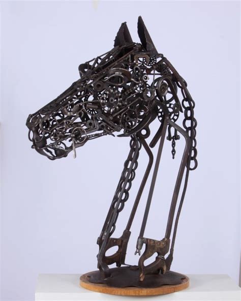 The Art Of Up-Cycling: Scrap Metal Yard Art - Scrap Metal Recycling Ideas