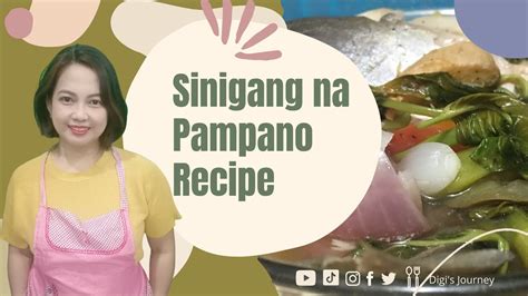 Sinigang Na Pampano Vlog No 16 YouTube