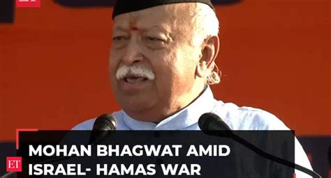 Mohan Bhagwat Israel Hamas War Instead Of Coming To An End Conflicts