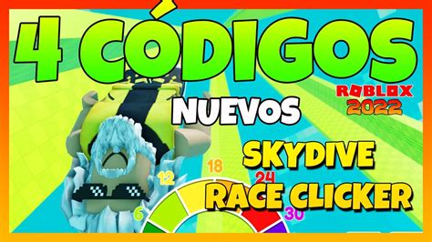 Nuevos Códigos🏆4 Codigos Gratis En Skydive Race Clicker 🏆wins Gratis