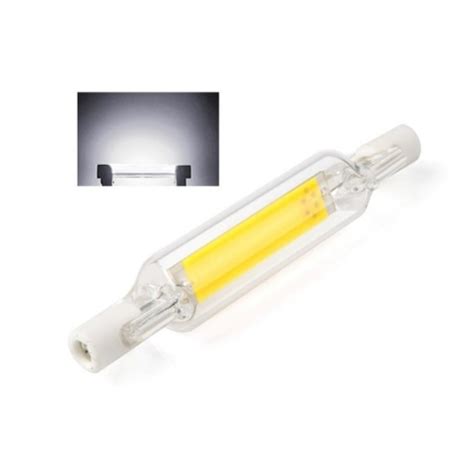 R7s 220v 5w 78mm Cob หลอด Led หลอดแก้วเปลี่ยนหลอดไฟฮาโลเจน Spot Light