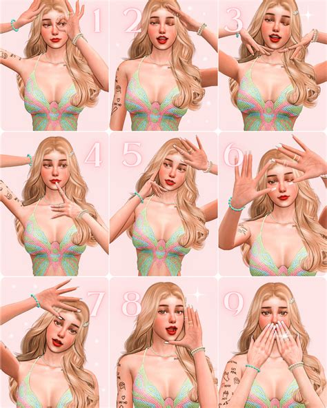 SimsKala Selfie Poses Pack 2 SimsKala Sims 4 Couple Poses Sims