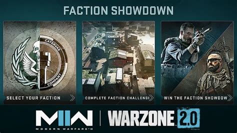 New Season 5 Faction Showdown Event Modern Warfare 2 And Warzone 20