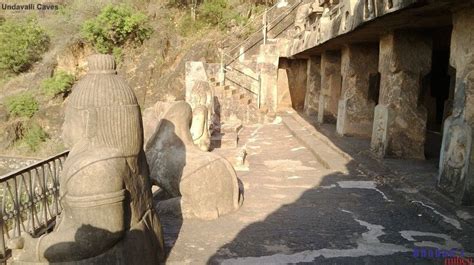 Undavalli Caves Guntur Historical Place Monument Andhra Pradesh