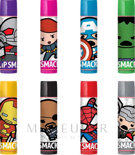 Lip Smacker Marvel Party Pack Set baume à lèvres 8x4g Makeup fr