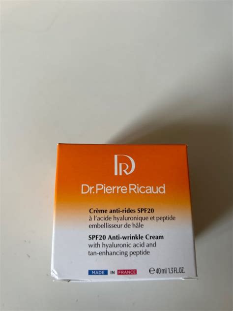 Dr Pierre Ricaud Crème Anti rides à l Acide Hyaluronique et Peptide