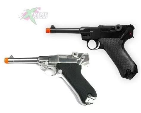 Pistola P08 Gbb Full Metal 6mm Airsoft Blowback Xtreme C Envío Gratis