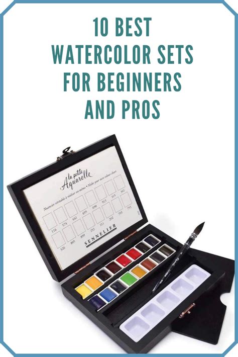 10 Best Watercolor Sets For Beginners And Professionals Watercolors