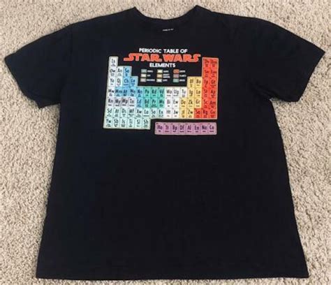 Star Wars Periodic Table Of Elements Fifth Sun Men S Gem