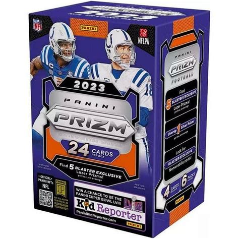 2023 Prizm NFL Blaster Box By Panini Factory Sealed Walmart