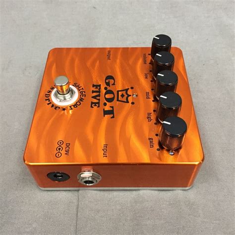 Shigemori G O T FIVE Mysterious Orange Diamond Bass Overdrive Effect