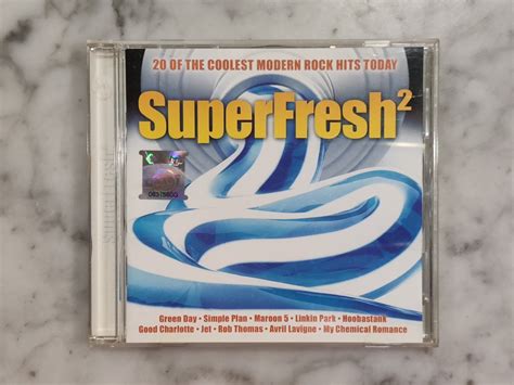 CD SuperFresh2 20 Of The Coolest Modern Rock Hits Hobbies Toys