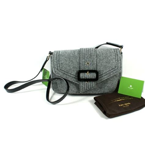 So COOL Kate Spade Raleigh Walker Park Swing Bag Crossbody Bag Grey