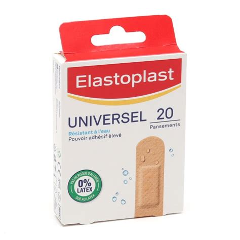 Elastoplast Pansements Universal Résistants à Leau Premiers Soins