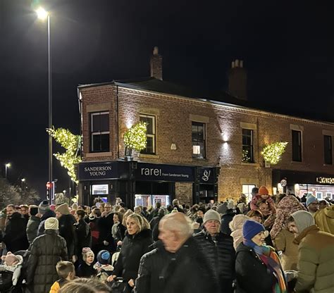A successful lighting up of Gosforth High Street! | Sanderson Young
