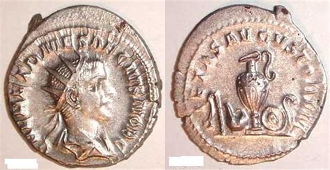 Roman Imperial Ar Antoninianii Herennius Etruscus Ar Antoninianus