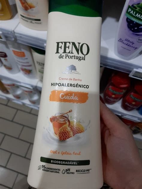 Feno de Portugal Creme de Banho Hipoalergénico Cuida Mel e Geleia