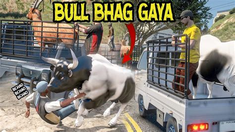 Janwar Bhag Gya Mandi Series Qurbani Gta Real Life Mods