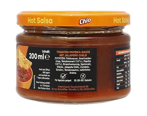 Chio Dip Hot Salsa 200 Ml