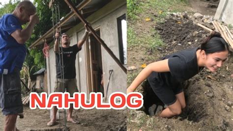 Rica Nahulog Sa Butas Na Hukay Sa Harapan Ng Bahay Nya Youtube