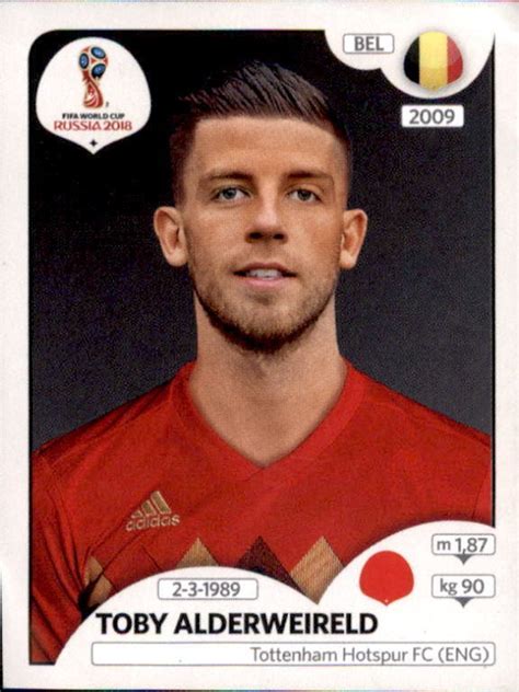 Toby Alderweireld - Belgium - FIFA World Cup Russia 2018 sticker 515