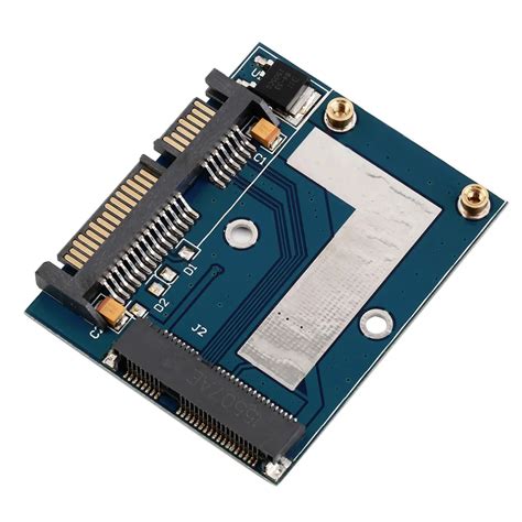 New Hot Mini PCI E MSATA To 2 5 SATA Adapter Converter Card Module