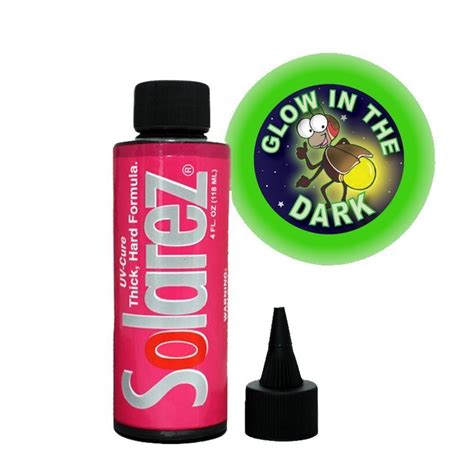 Solarez Fly Tie Uv Cure Resin Thick Hard Glow Formula Oz Fly