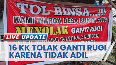 Proyek Tol Binsa Berpotensi Molor Kk Di Aceh Tolak Pembayaran Ganti