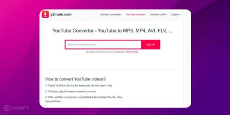 How To Download Mp3 And Videos From Youtube Using Y2mate Cashify Blog